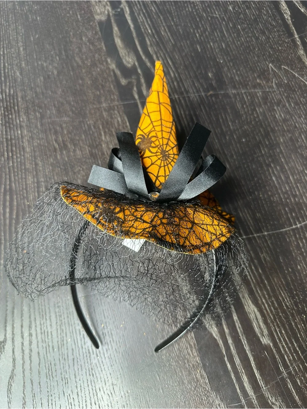 Kids Halloween Headband Set - Black Pirate and Colorful Witch Hats